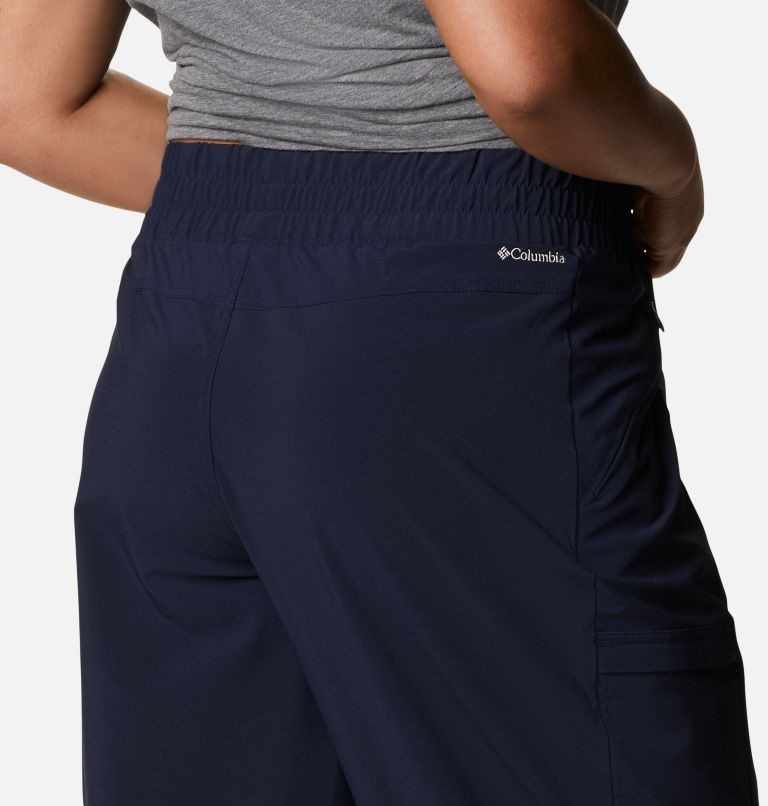 Women's Columbia Pleasant Creek Jogger Navy | Plus Size CA-F04A5